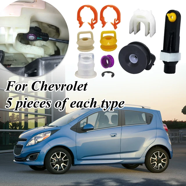 5X Automatyczna tuleja zmiany biegów do Chevrolet Spark Cruze Joy Lever Linkage Shifter Bushing Grommet Repair Grommet Clip