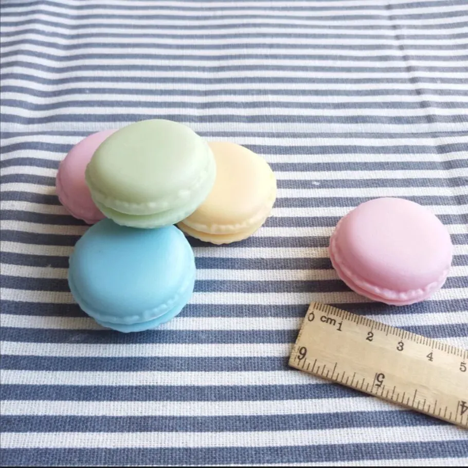 Candy Color Macarons Storage Box Portable Mini Gift Package Box Lovely Jewelry Package Box Case for Small Items