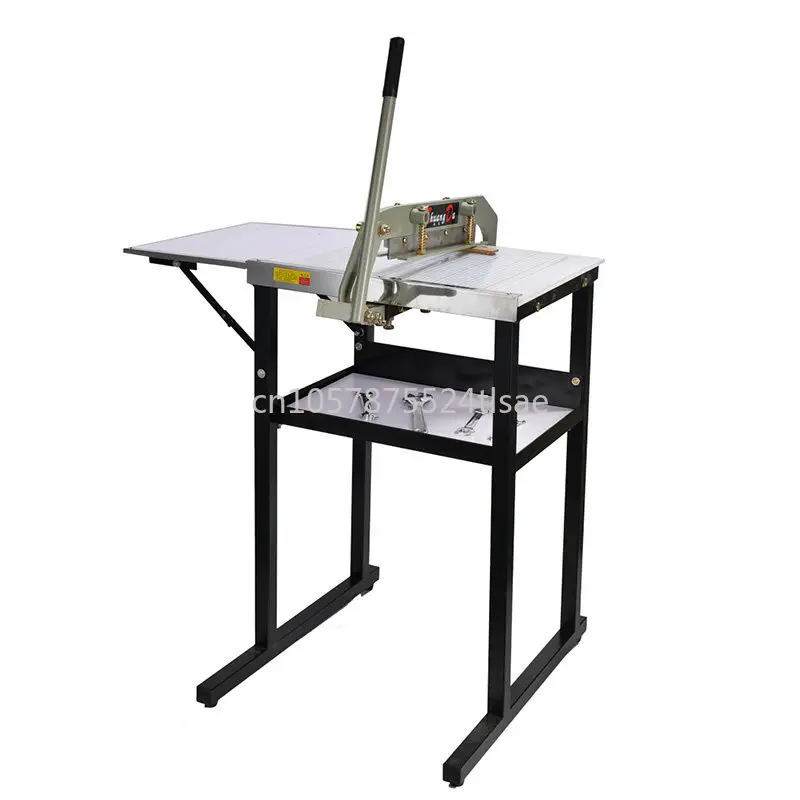 

Cloth Trimming Machine, Printing Room Clothing, Papermaking, Plastic Lace Pattern, Leather Cloth Sample Cutting Machine 40CM