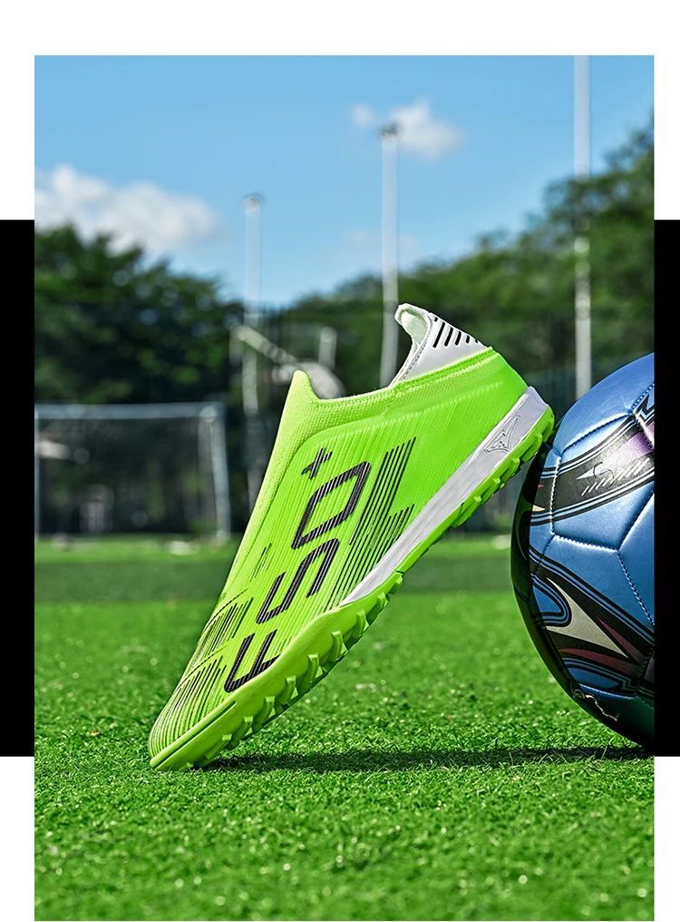 Neue Herren-Fußballschuhe Rutschfeste Sneakers Trainingsschuhe Bestseller Fußballstiefel Leichte Hochwertige Rasenplatzschuhe Mittelhohe Outdoor-Schuhe – Detail 30