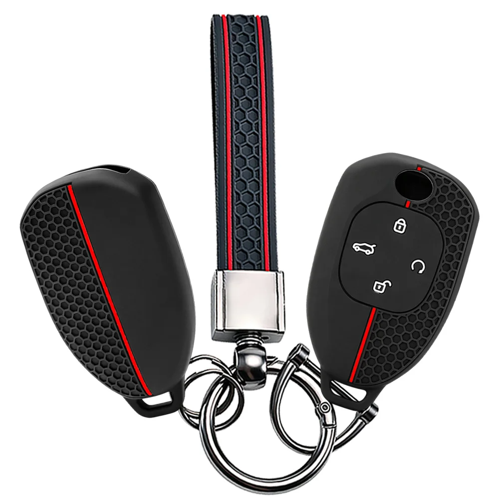 Silicone Car Smart Key Case Cover Shell For GAC Trumpchi GS4 GM8 GA3 GA6 GA4 GS5 GS3 Legend GS8 Empow J11 J12 J13 J14 J15 J16