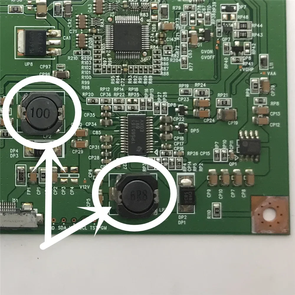 لوحة T-Con V420H1-C12 بطاقة T-Con V420H1-C12/C07 معدات العرض لوحة الاستبدال الأصلية لوحة Tcon V420H1 C12