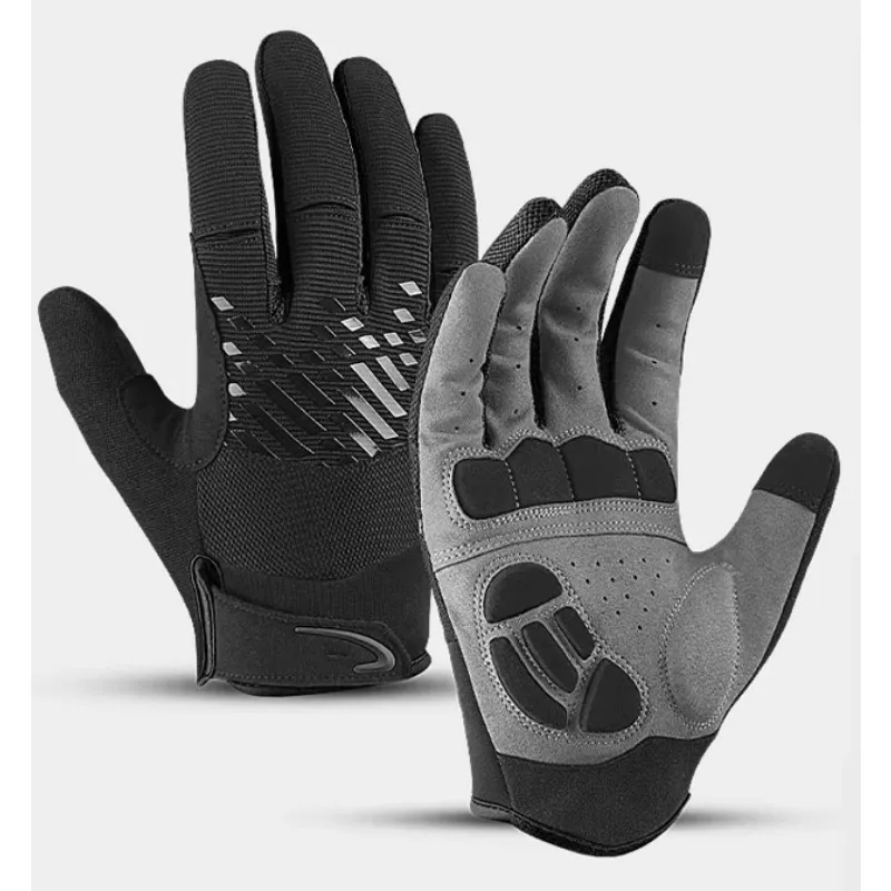 Summer Full Finger Mesh Breathable Leather Hand Grips Joints Open And Flexible Soft Diving And Riding Gloves Daily Use
