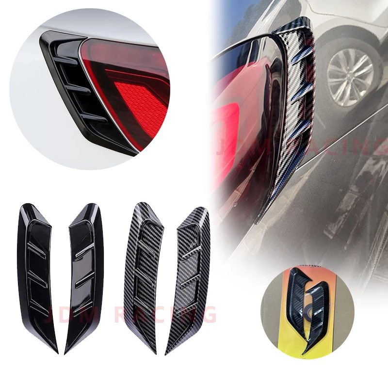 Front or Rear Multifunctional Car Headlight Eyebrow Eyelids Stickers Trim Cover Pair Headlamp Eyebrow Eye Lid Decoration Sticker
