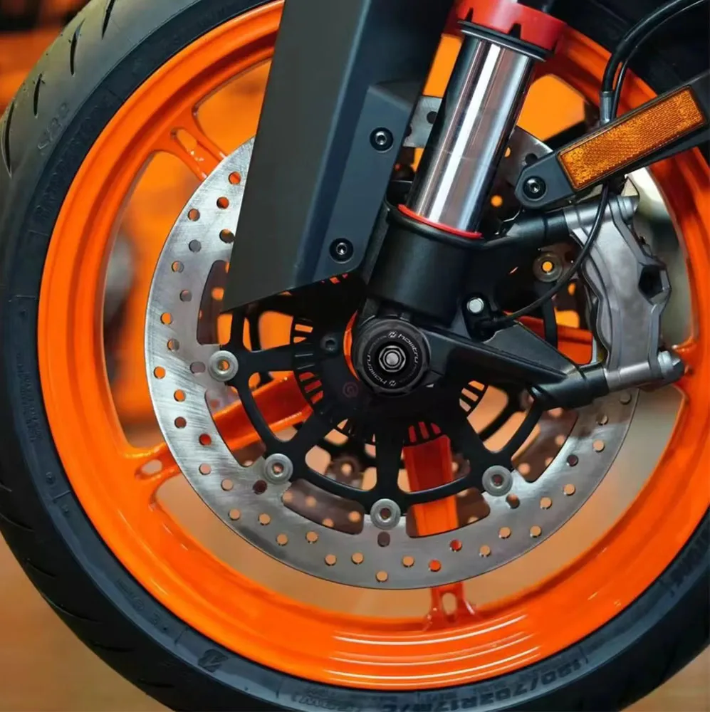 Motorcycle Spindle Bobbins Protection Axle Cover Set for KTM 790 Adventure R 2019-2025