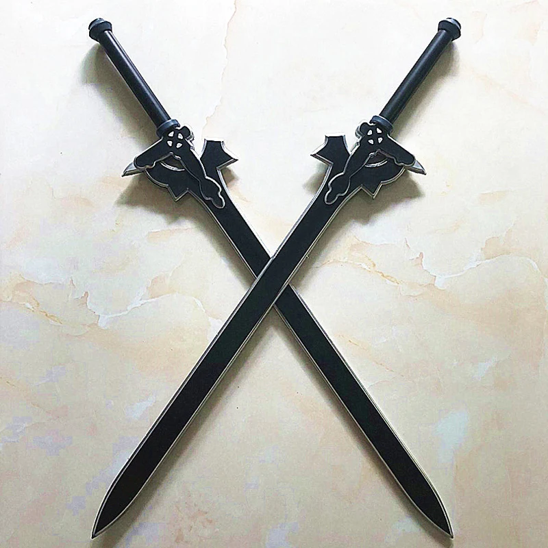 80 cm Kirigaya Kazuto Elucidator Sword Art Online SAO Sword 1: 1 Action Figure Weapon Asun Repeller Dark Sword Cosplay PU