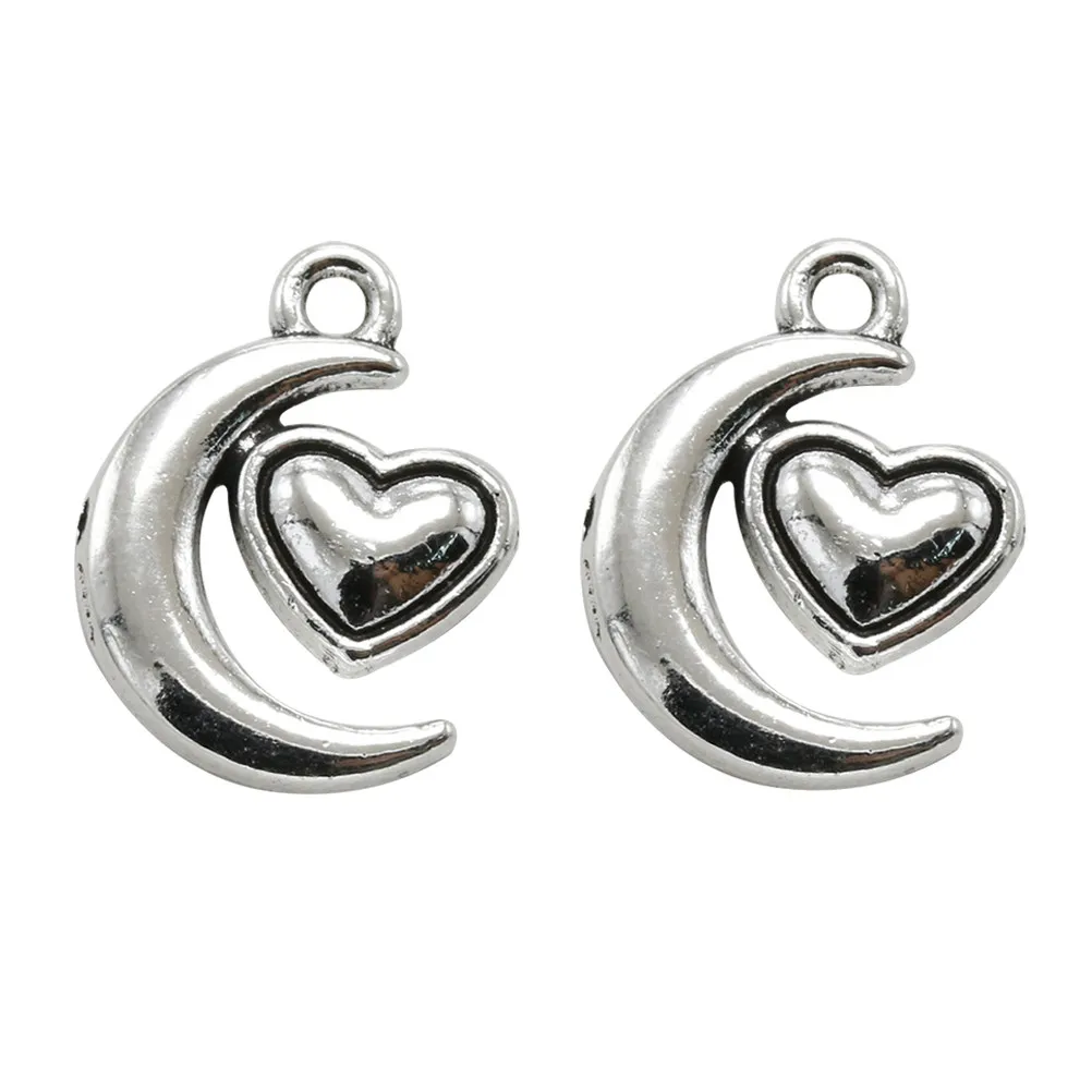 

Набор из 20 стильных подвесок-шармов из сплава для изготовления украшений своими руками: для ожерелий, браслетов, цепочек для свитеров