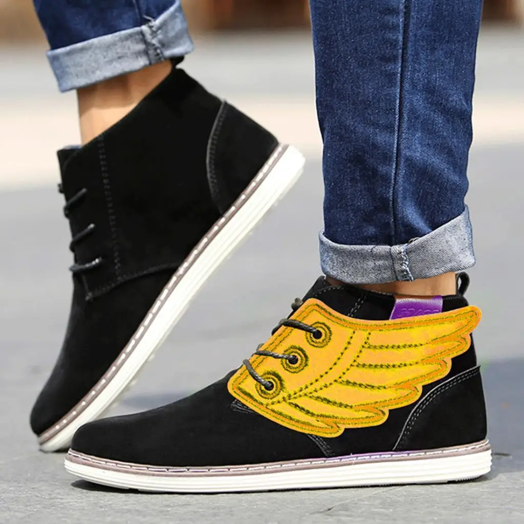 Angel Wings Sneaker Decoration Accessories Fabric Shoe Charms for Shoelace Ornaments