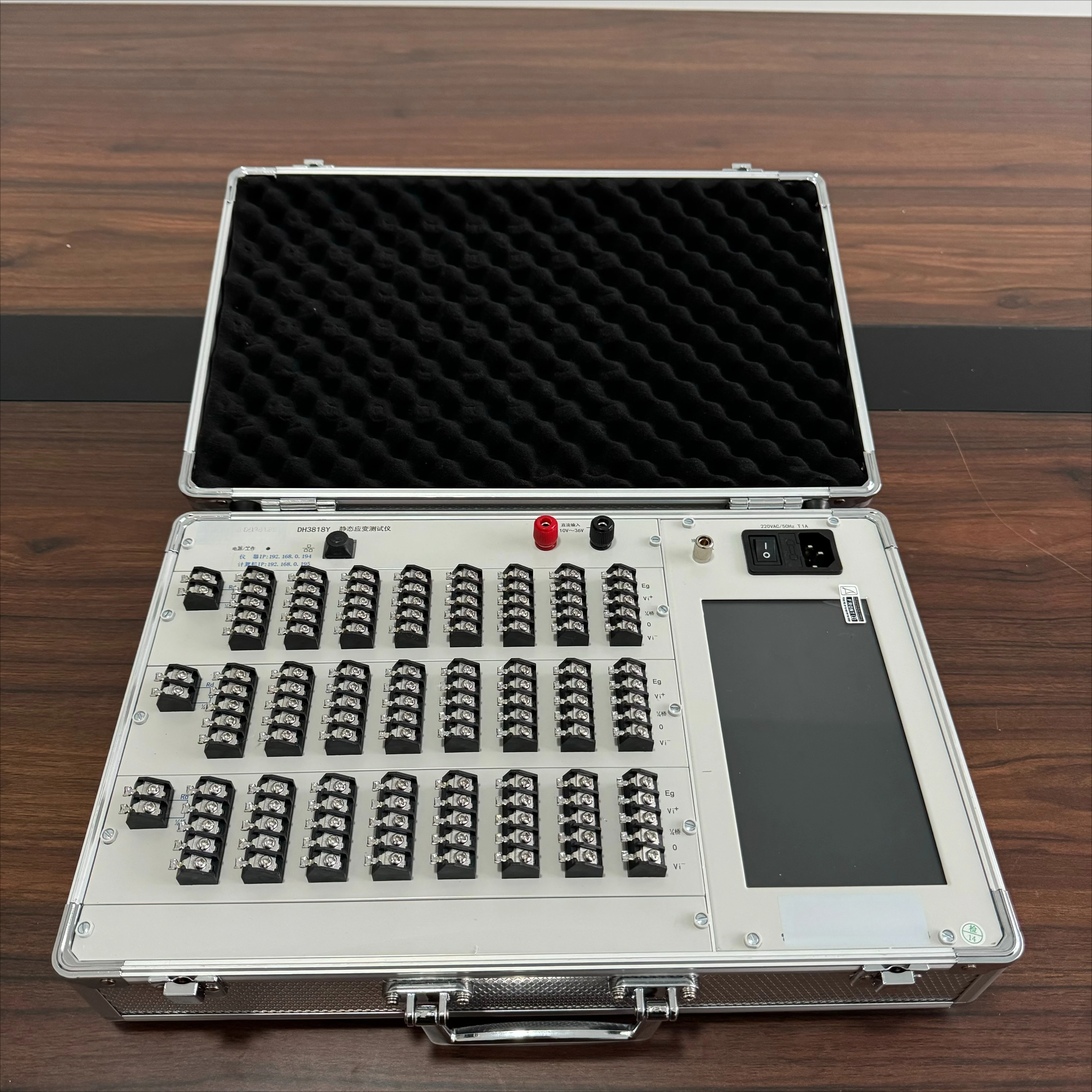 Medidor de tensión de resistencia estática controlado por programa/medidor de tensión de resistencia estática de roca Detector de tensión de resistencia de metales