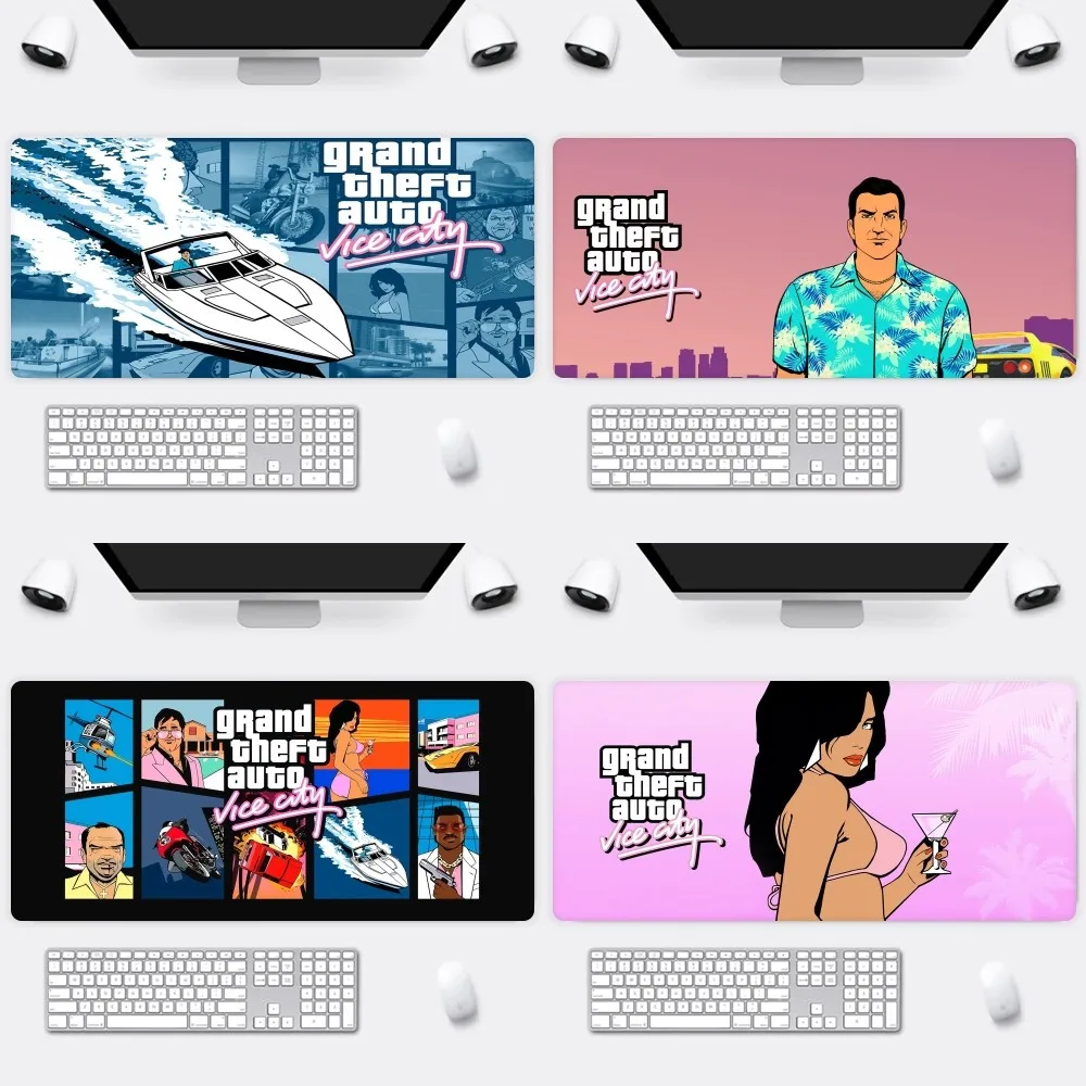 

Game Vice City Grand Theft Auto Mousepad Office Large Small Mouse PC Computer Game Keyboard Rubber Anti-Slip Mice Mat