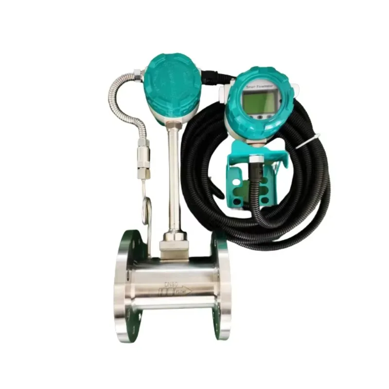 Split Vort ex flowmeter  water meter gas flowmeter   Temperature and pressure in one