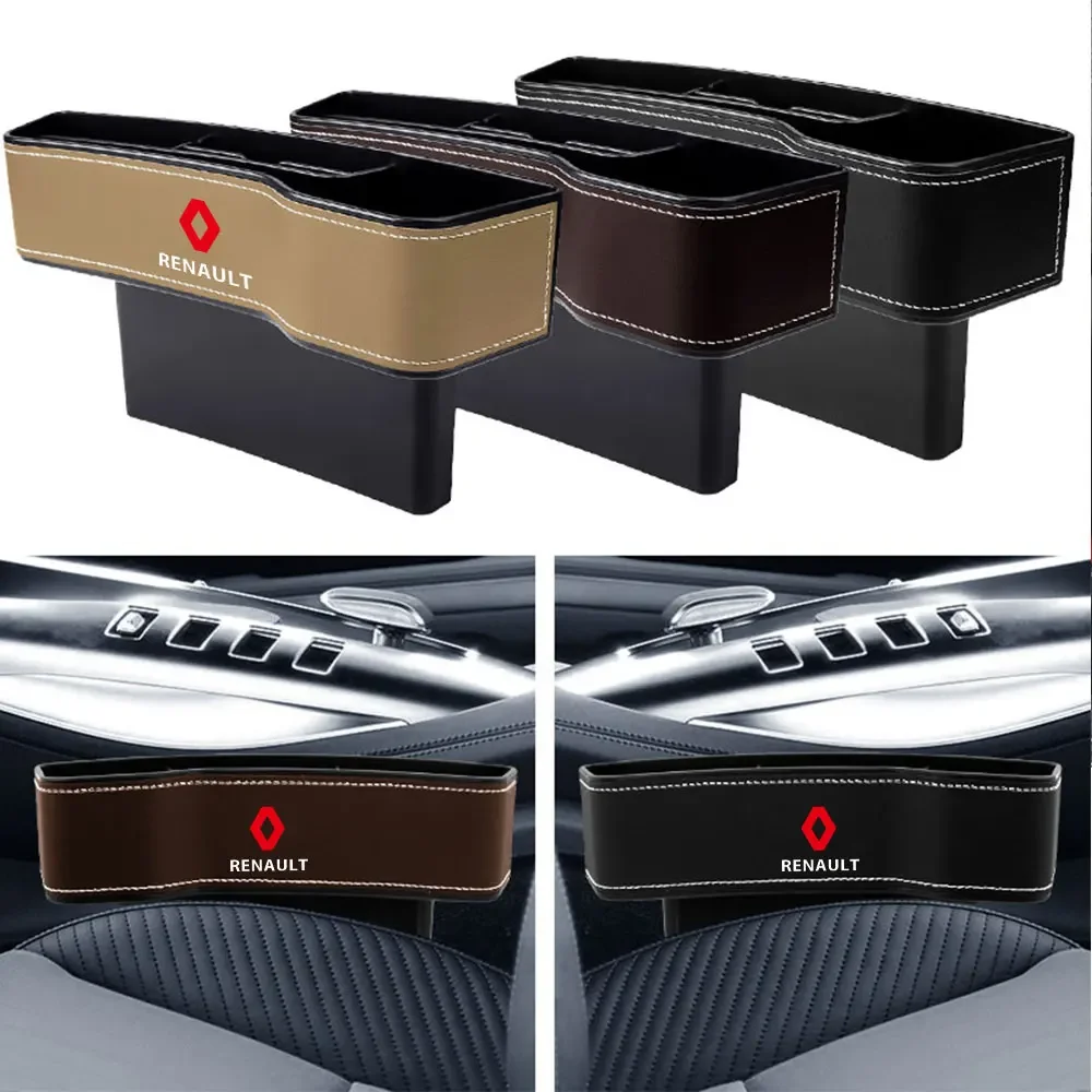 

Car Sticker Car Seat Gap Multifunctional Storage Bag Water Cup Holder For Renault Koleos Duster Megane Logan Clio Loguna DACIA K