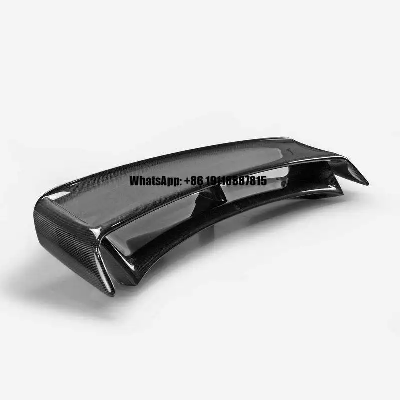 

Dry Carbon Fiber Rear Trunk Spoiler Wing for Nissan Fairlady 2009-2019 370Z Z34-Black Car Fender Flares