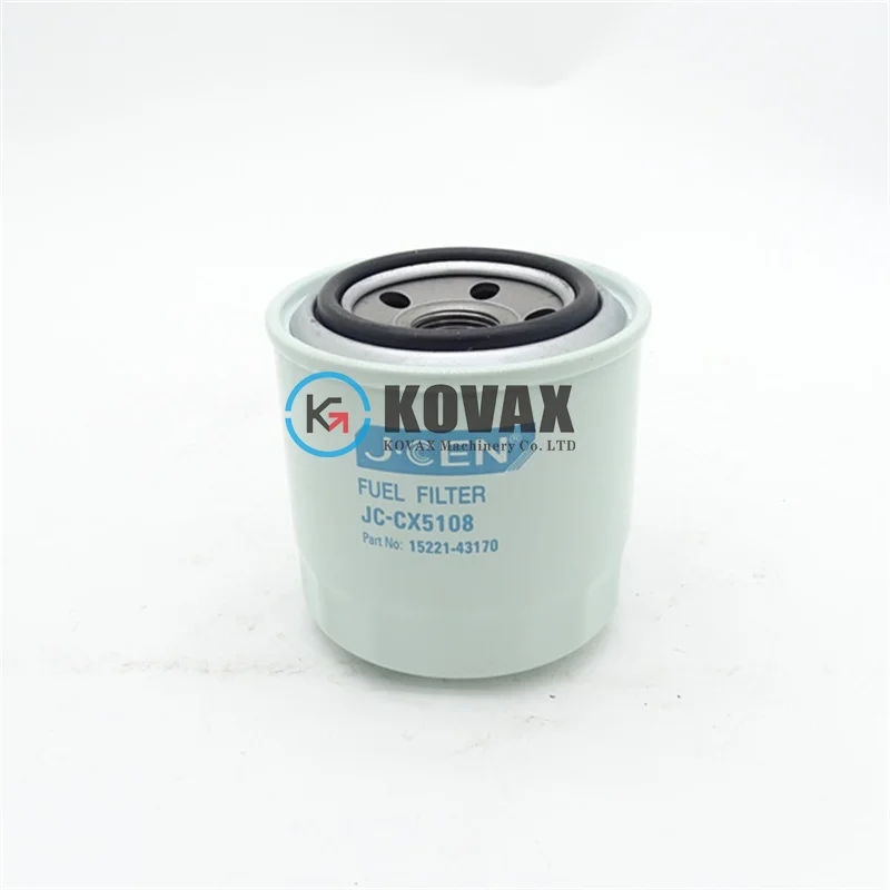 15221-43080 15221-43081 2098616 Fuel filter For L185DT L2350F L245F L245H L305DT Engine Excavator Parts