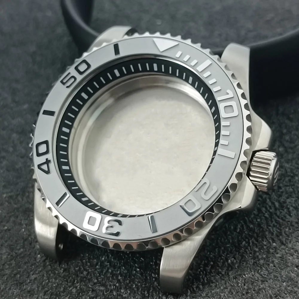 

Высококачественный корпус GMT высотой 40,5 мм, сменный внутренний элемент, корпус для мужских часов, подходит для механизмов NH34, NH35, NH36/циферблат 28,5 мм.