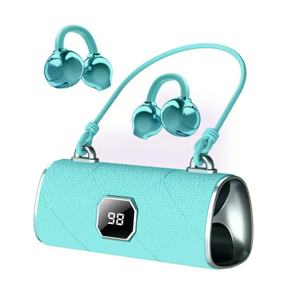 

Open Ear Wireless Bluetooth Earphones Portable Clip-On Headphones With LED Digital Display Long Battery Life HIFI Stereo Headset