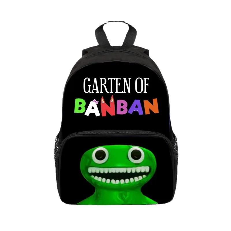 Garten of Banban ClassGarden Game Kindergarten Backpack, Estudante Primária e Secundária, Mochila Redutora de Peso Poliéster