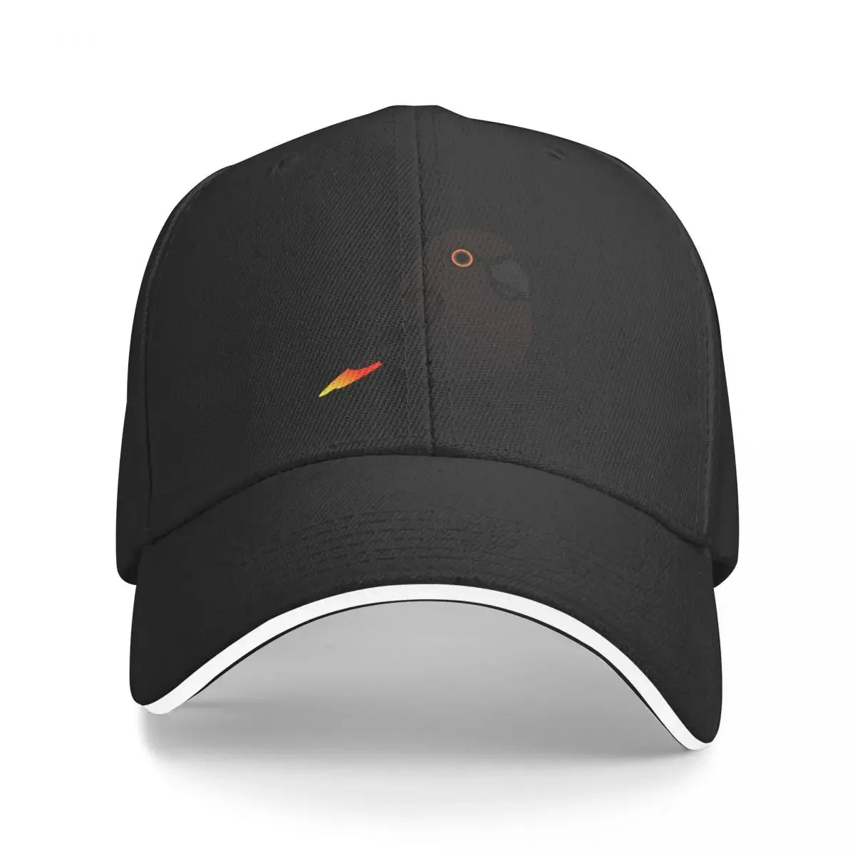 Chubby Black Lory Lorikeet Baseball Cap hard hat western Hat Military Cap Man Male Women's