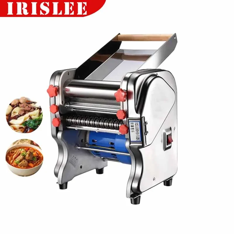 

Electric Noodle Machine Household Kneading Dough Press Small Stainless Steel Commercial Noodle Rolling Machine