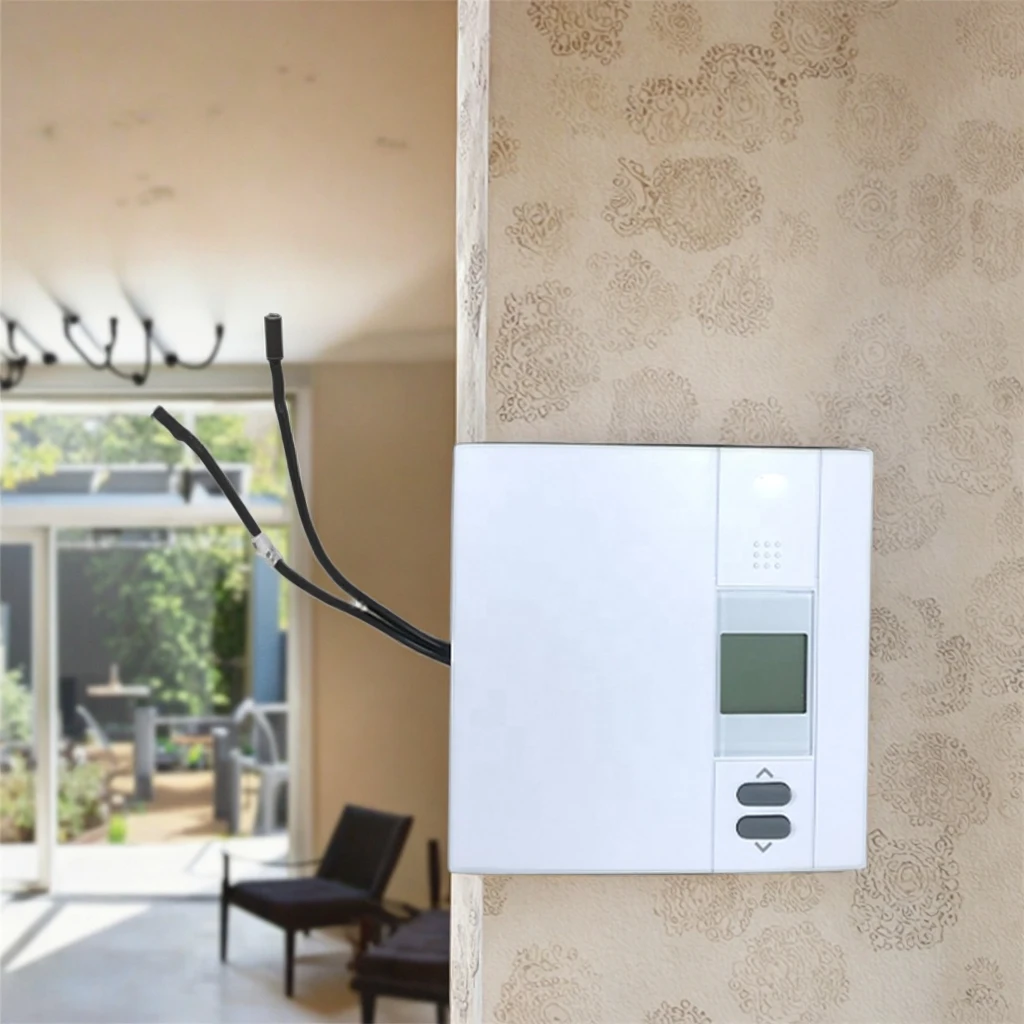 Smart Electric Heater with LCD Touch Screen Flexible Film Comfort Temperature Controller Baseboard Heater Thermostat