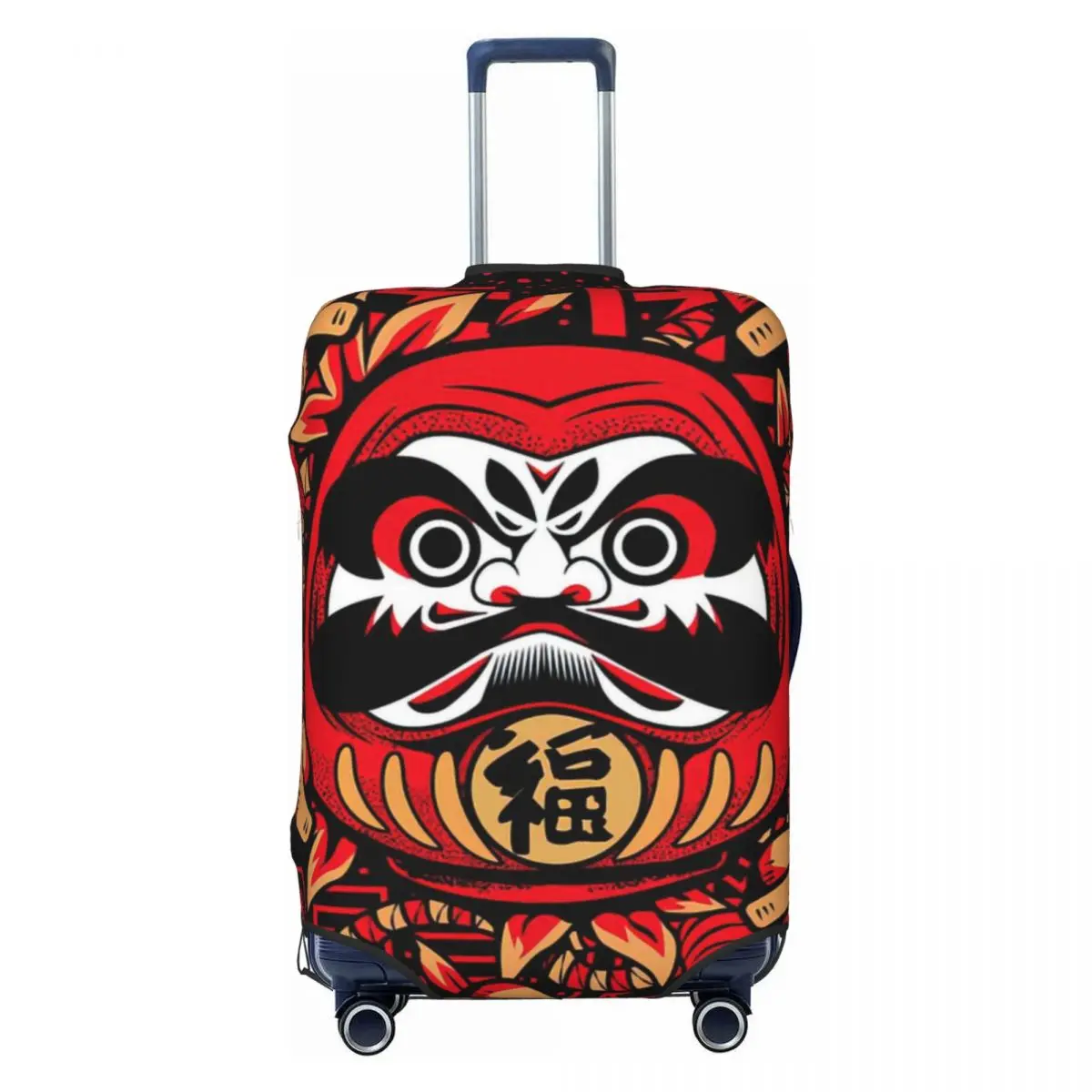 

Daruma Daruma Print Luggage Protective Dust Covers Elastic Waterproof 18-32inch Suitcase Cover Travel Accessories