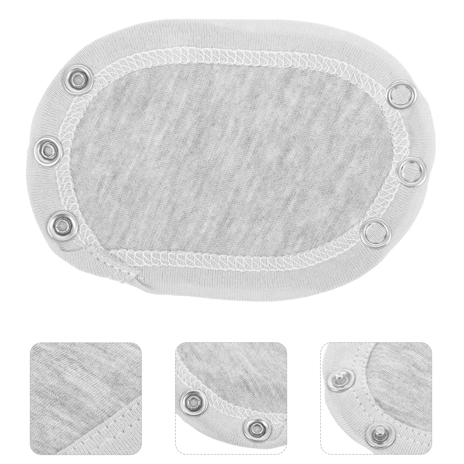 

Double Layer Cotton Baby Bodysuit Extender Snap Easy on Off Comfortable Breathable Jumpsuit Extension for Newborn Toddler Unisex