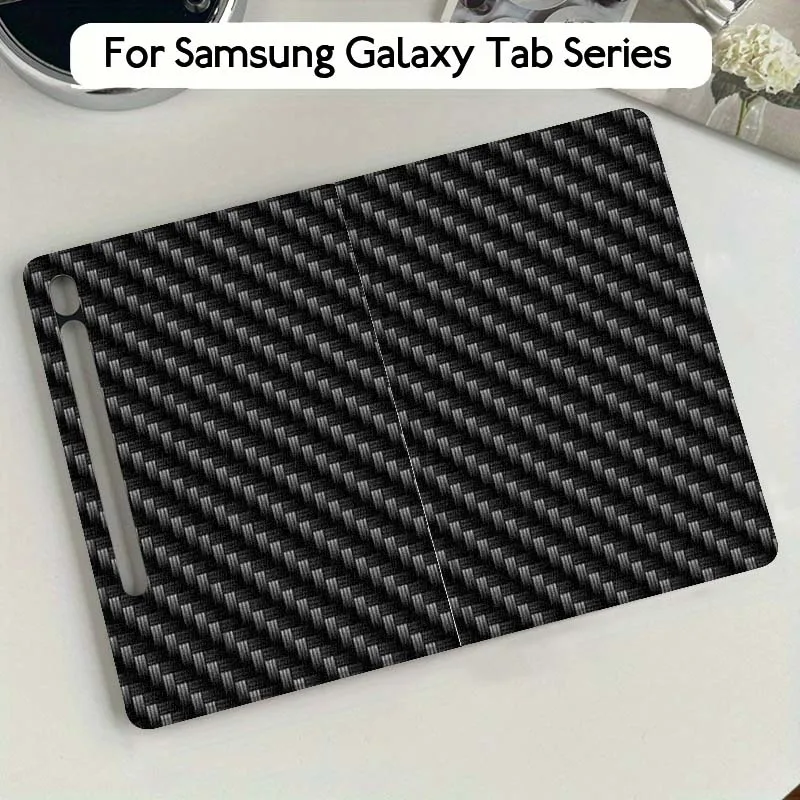 

Carbon Fiber Pattern Hot For Samsung Galaxy Tab S10 S9 S8 S7 FE Lite Soft Flexible Support Tablet Case Gift