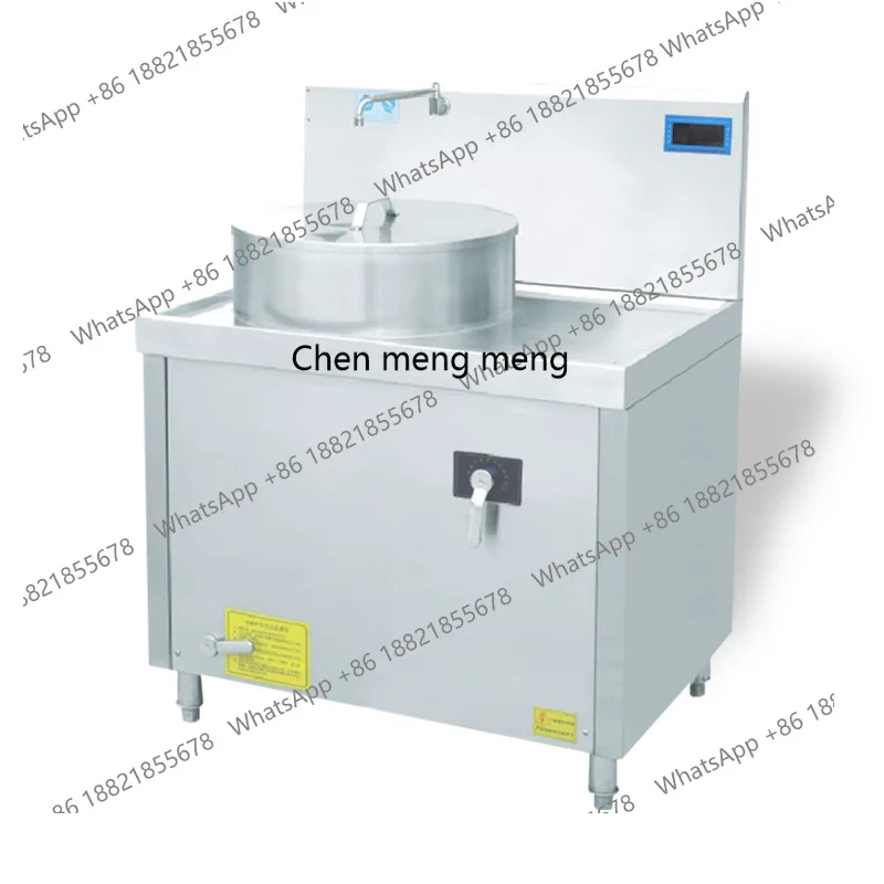 

Commercial flat bottom soup noodle soup stove single tube catering commercial electromagnetic automatic halogen