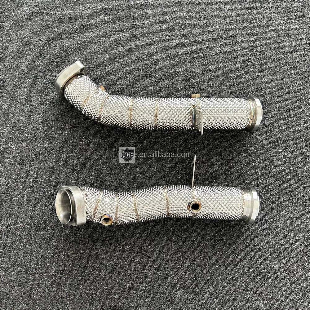 Für BENZ AMG C43 E43 E400 W205 M276 2017+ 3.0T Rechtslenker Hochwertige Downpipes – Detail 8
