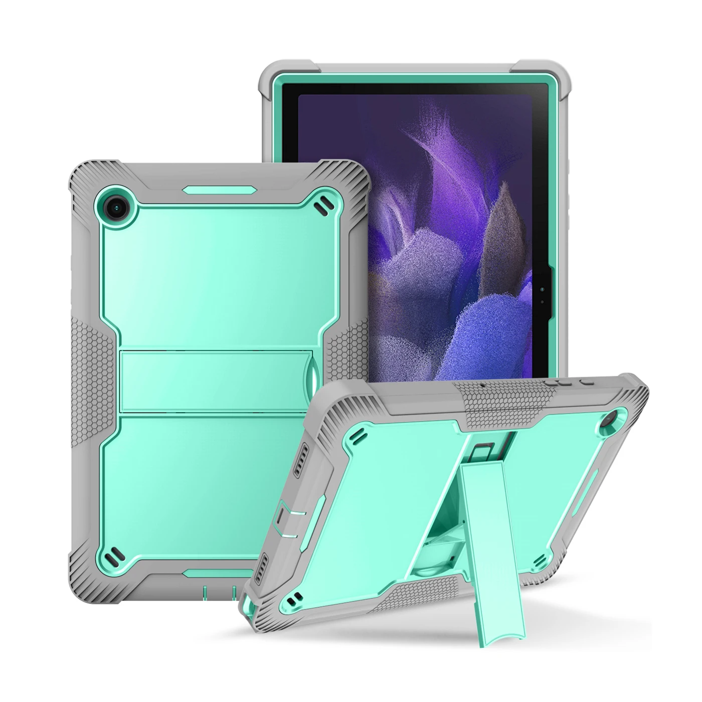 

Case for Samsung Galaxy Tab A8 10.5 Inch SM-X200/X205 2022 Heavy Duty Rugged Protection Tablet Cover with KickStand for Tab A8