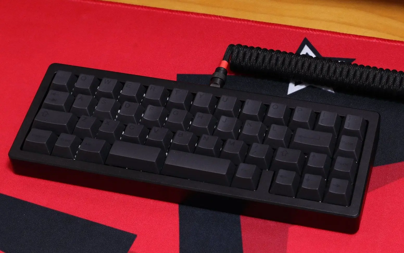 Imagem -06 - Geekark-black on Black Keycaps para Teclado Mecânico Pbt Dye Sub Cherry Profile Game pc Gk61 Anne Pro 196 Teclas