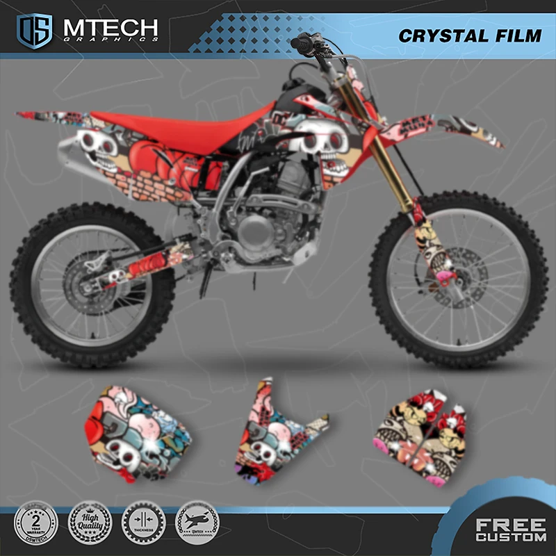 

Комплект наклеек DSMTECH Custom Team Graphics для Honda 2007 2008 2009 2010 2011 2012 2013 2014 2015 2016-2020 CRF150R 001
