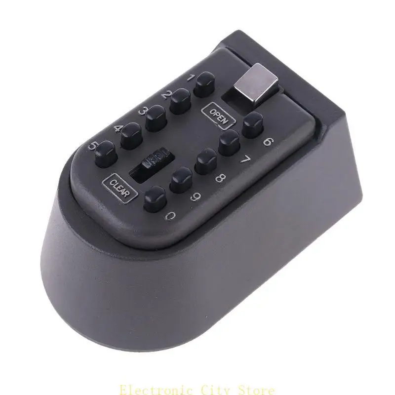 Weatherproof Wall-mounted Key Safe Password Key Box Key Lock Box Combination HU8D