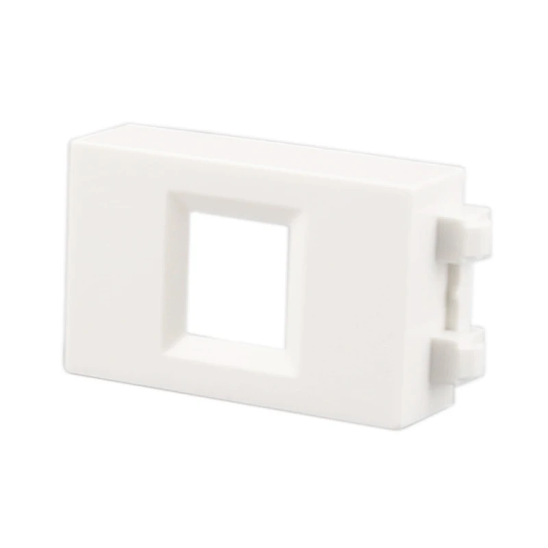 Blank Spacer Slot Socket With Keystone Hole Frame Insert For RJ45 Network RJ11 Phone Plug Component