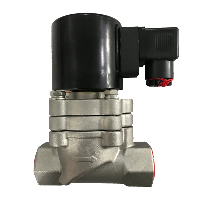 100bar 10MPa 2 way CO2 high pressure solenoid valve 3/4 24V Orifice 20mm SS304 DN20 n/c n/o