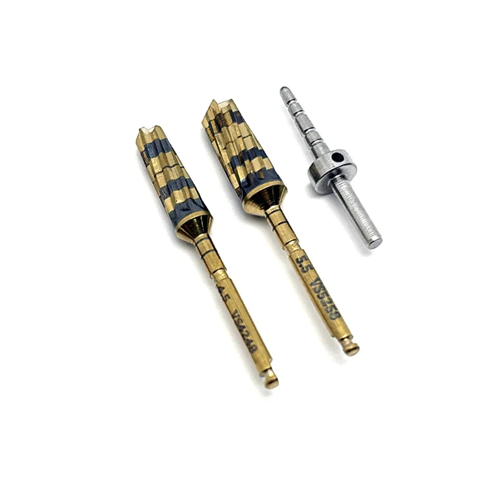 High Precision Dental Implant Drill Kit Osseodensification Burs Surgical Steel Alveolotomy Sinus Lift Tools for Dental Lab Use