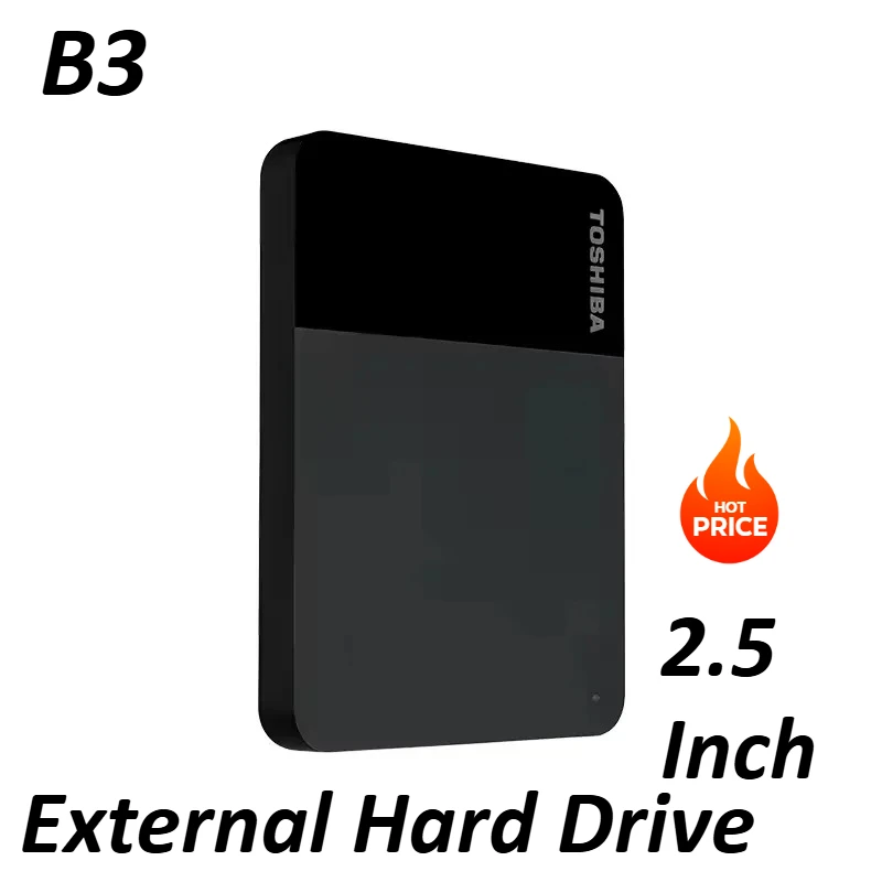 

For B3 Toshiba 1TB Canvio Ready USB3.0 Portable External Hard Drive 2.5 Inch Hard Disk for Laptop Mac/Android