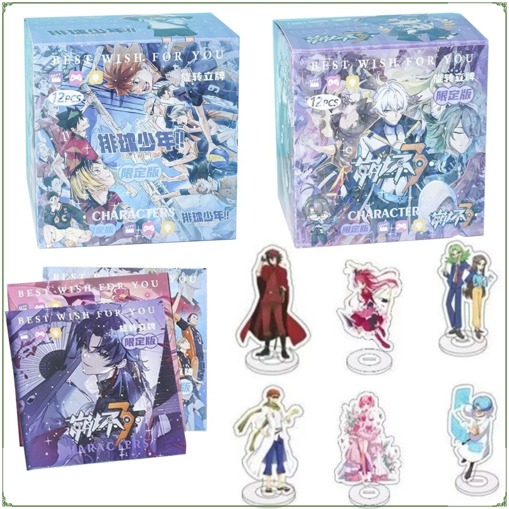 

Multiple Options Anime SPY X Family Peripheral Exquisite Characters Acrylic Rotating Stand Model Decorative Ornaments Kids Gifts