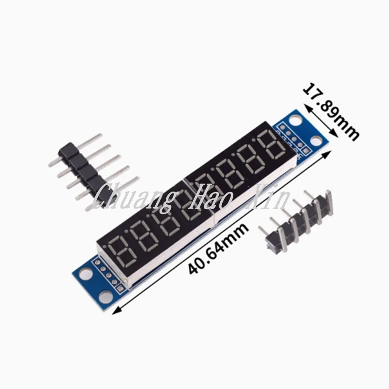 2pcs MAX7219 digital display module control module 8-bit digital LED display module