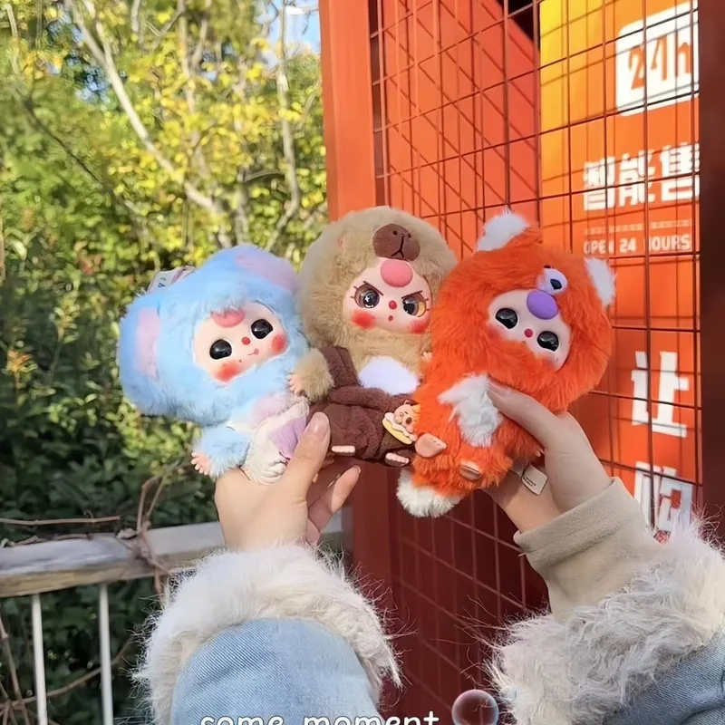 طفل ثلاثة هريرة خزانة سلسلة أفخم صندوق أعمى لطيف دمية قلادة غامضة العصرية لعب دمية للفتيات هدية عيد ميلاد