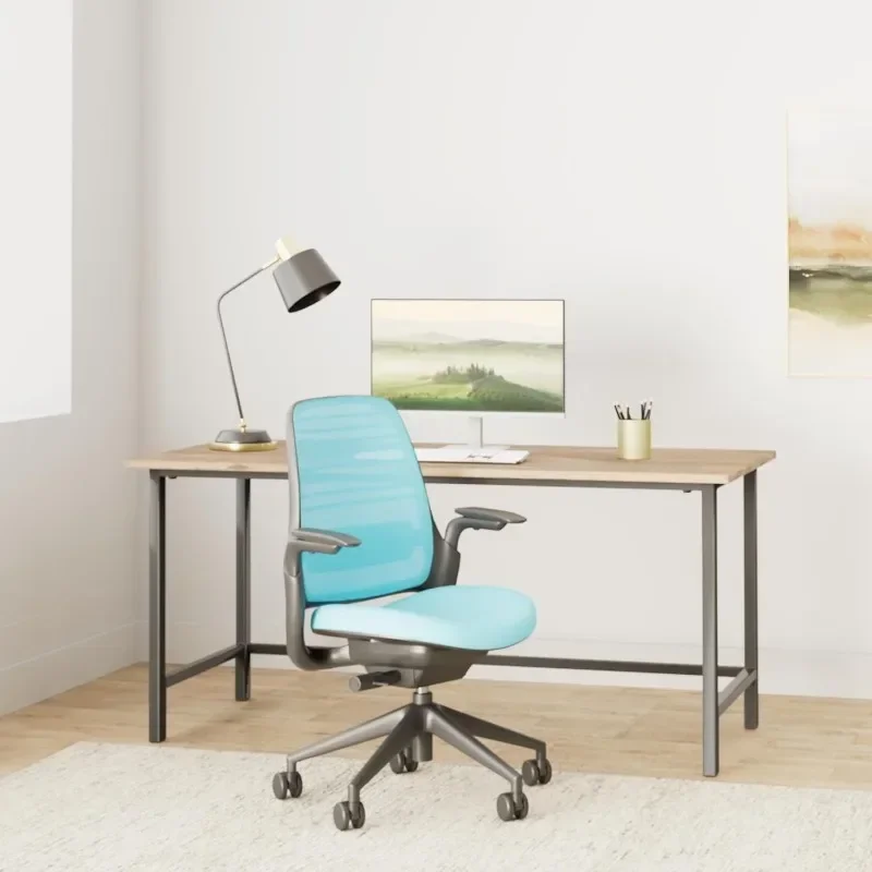 Steelcase Series 1 Office Chair - Ergonomic Work Chair with Wheels for Carpet - Helps Support Productivity