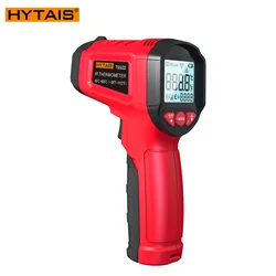 HYTAIS TS600 Digital Infrared Thermometer Sensor Industrial Non Contact IR Gun Emissivity Adj   -50~600°C  Handheld Temp Measure