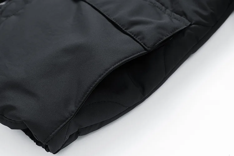 Men Turn-down Collar Multi Pockets Solid Color Simple Basic Daily Casual Trendy Parkas Autumn Winter New Fashion Coats Male Tops