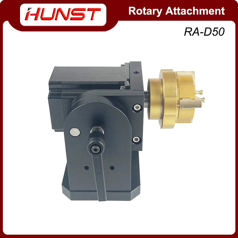 HUNST Laser Marking Rotary Fixture 50 Chuck Three-axis Rotary Fixture Rotary Shaft Laser Marking Machine Accessories