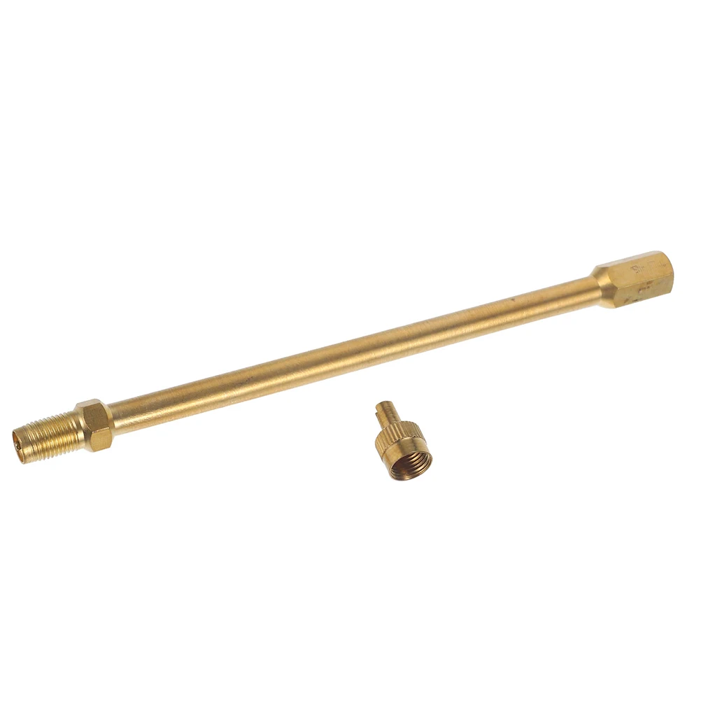 

Truck Accessories Inflation Extension Rod Metal Valve Stem Pole Tire Valve Extender Gold SUV Car Truck Repair Tools