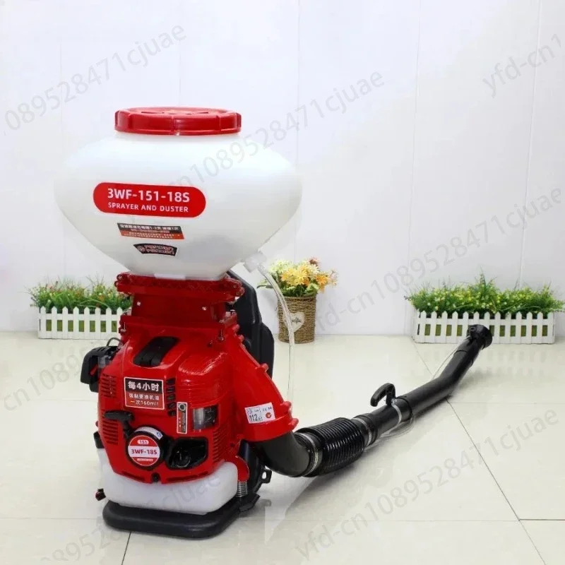 76.5CC 4 STROKE AGRICULTURAL PESTICIDES FERTILIZER GASOLINE ENGINE 20L 3WF-151-18S DUSTER & SPRAYER BACKPACK MISTER