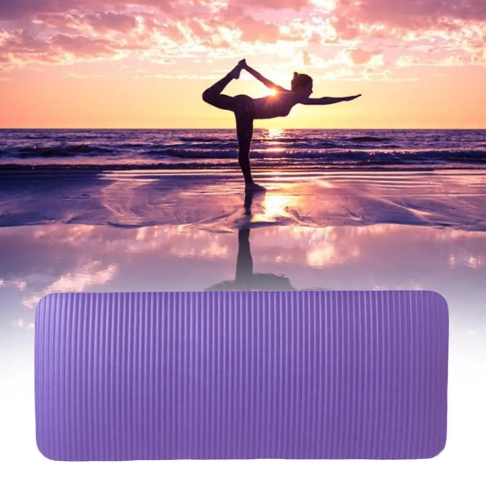 60*25 سنتيمتر اليوغا حصيرة المضادة للانزلاق الرياضة اللياقة البدنية حصيرة فقدان الوزن اللياقة البدنية الجمباز الحصير الكوع المشترك حامي للمنزل الصالة الرياضية