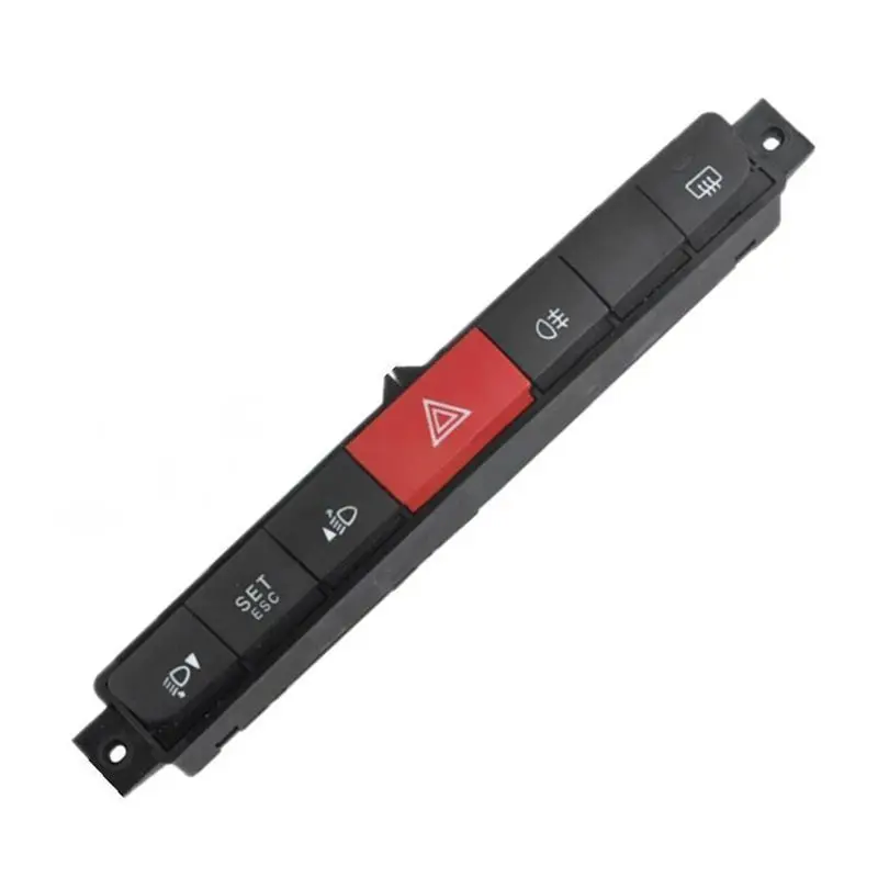 NEW HOT In Stock-Car Emergency Light Switch Emergency Light Switch For Fiat 735498199 For Light Button