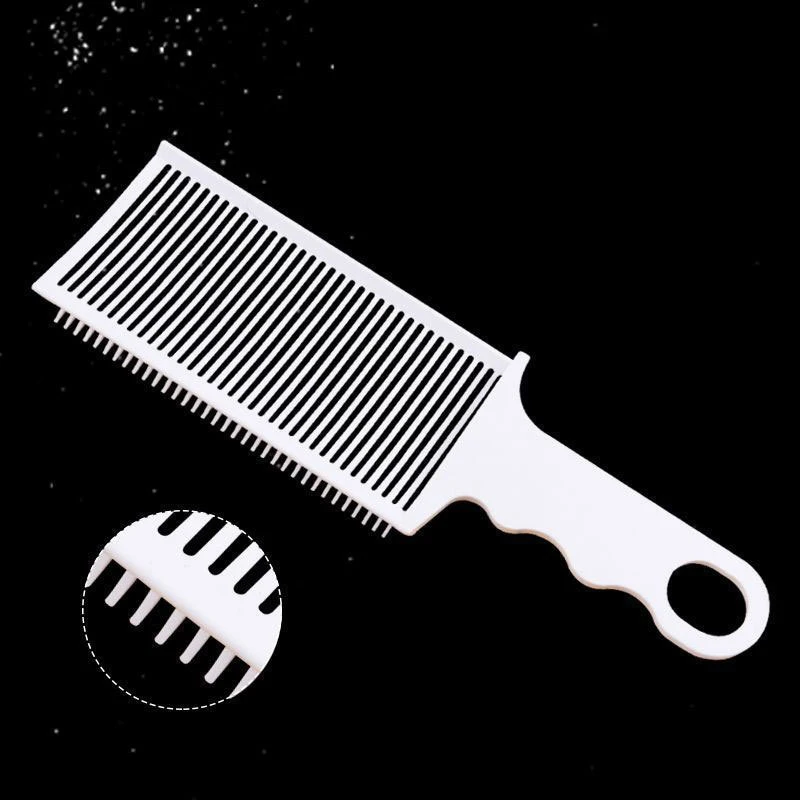 Men's Oil Head Comb Flat Push Cutting Hairdressing Assistant Tool Limit Trimming Shape Gradual Spade Salon Styling Tools