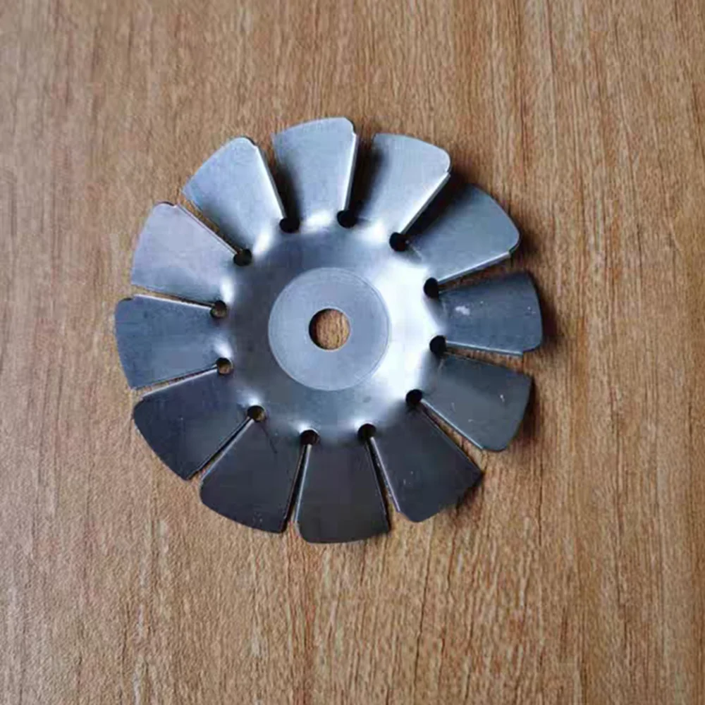 

1000-1500W HLX-GS-A3 BF501B Indutrial Vacuum Cleaner Parts motor fan blade central 6mm diameter 61mm 71mm